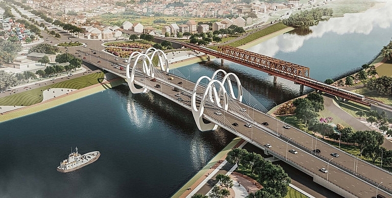 Phê duyệt thiết kế kiến trúc công trình cầu Đuống đường bộ và đường sắt