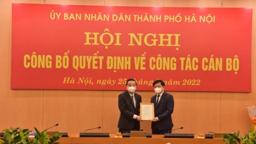 Ông Trương Việt Dũng được bổ nhiệm làm Chánh Văn phòng UBND TP Hà Nội