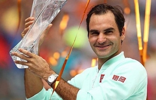 Hạ gục "máy giao bóng" Isner, Federer lần thứ tư lên ngôi tại Miami Open