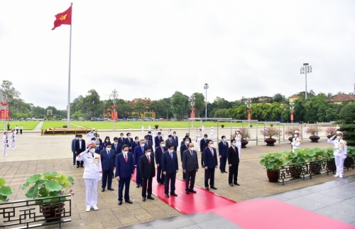 Lãnh đạo Đảng, Nhà nước vào Lăng viếng Chủ tịch Hồ Chí Minh