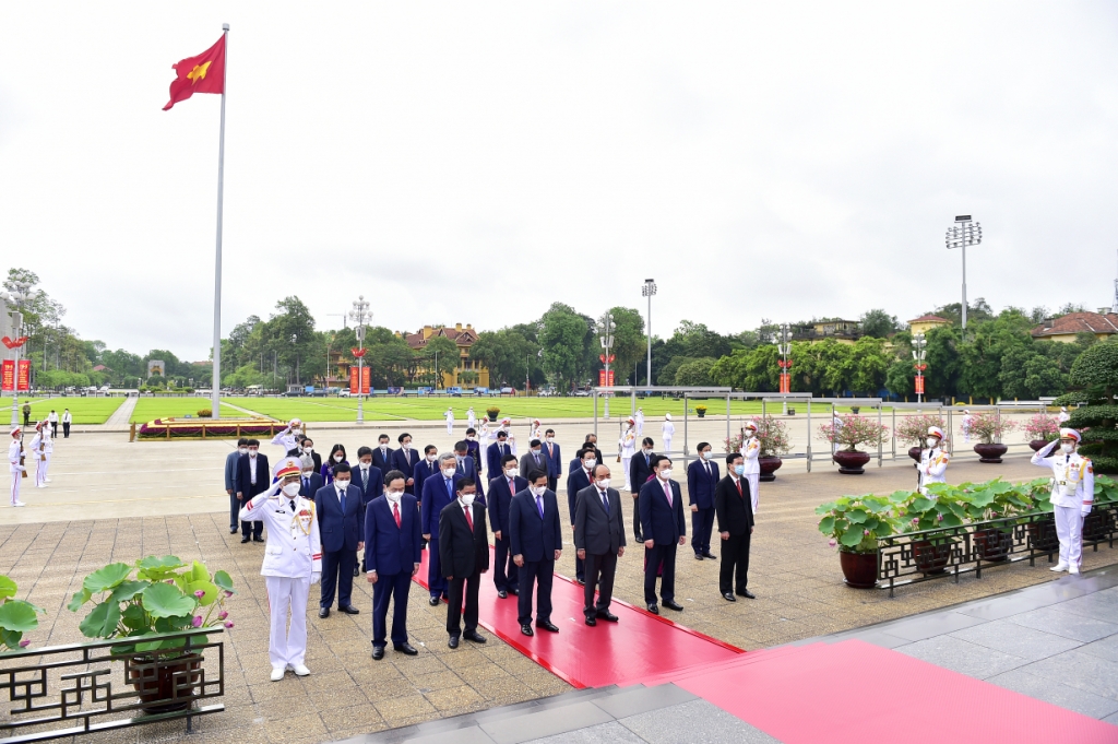 Lãnh đạo Đảng, Nhà nước vào Lăng viếng Chủ tịch Hồ Chí Minh