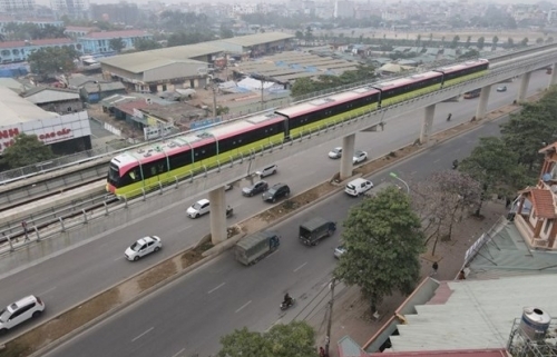 Sáng nay (1-7), chạy thử nghiệm tàu metro Nhổn - ga Hà Nội