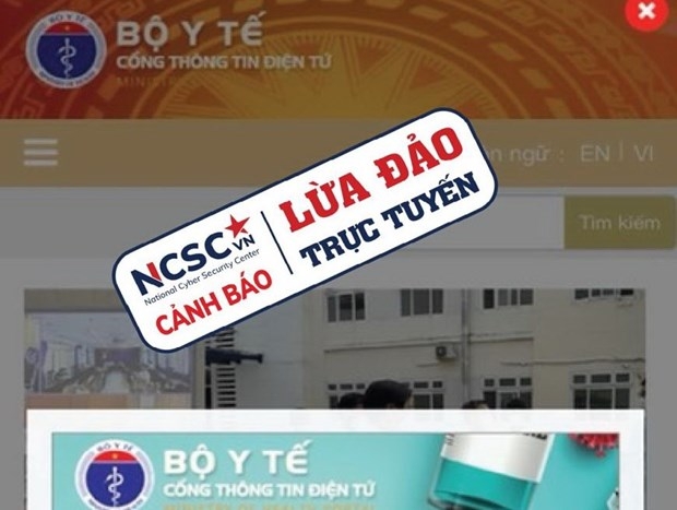 Cảnh báo thủ đoạn giả mạo website của Bộ Y tế để lừa đảo trợ cấp Covid-19