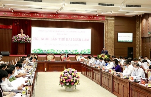 Khai mạc Hội nghị lần thứ 25 Ban Chấp hành Đảng bộ thành phố Hà Nội