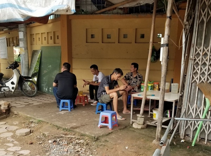 phuong my dinh 2 tra da via he de mat co quan chuc nang bat chap lenh cam