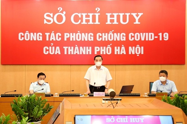 Hà Nội thành lập 3 Tổ công tác chuyên trách của Sở Chỉ huy phòng, chống dịch