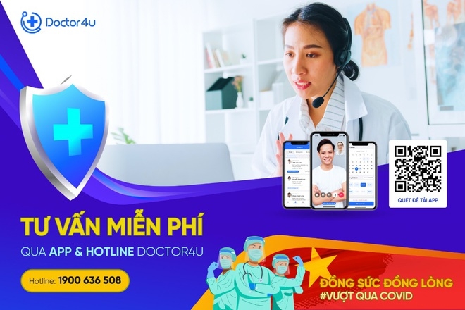 Bác sĩ tư vấn bệnh online miễn phí cho người dân vùng dịch