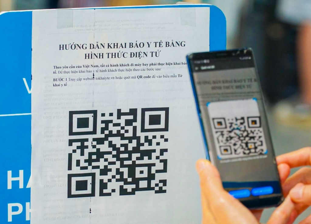 Hà Nội: Khuyến khích người dân khai báo di chuyển nội địa bằng hình thức quét mã QR code