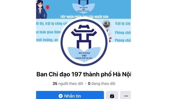 Ban Chỉ đạo 197 TP Hà Nội triển khai Kênh tuyên truyền qua mạng xã hội Facebook