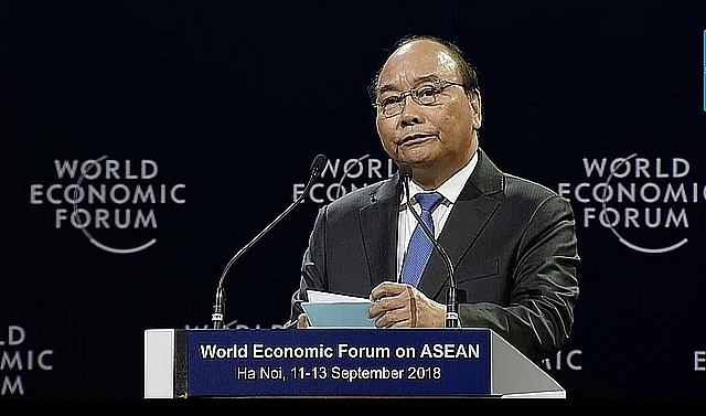 bai phat bieu cua thu tuong nguyen xuan phuc tai phien khai mac wef asean 2018