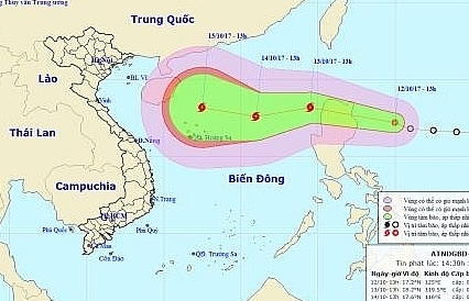 Biển Đông sắp đón cơn bão thứ 11, không khí lạnh tràn về miền Bắc