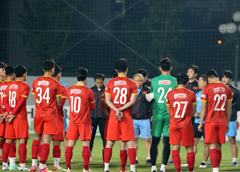 Danh sách 23 cầu thủ ĐT Việt Nam đăng ký thi đấu trận gặp ĐT Ả rập Xê út
