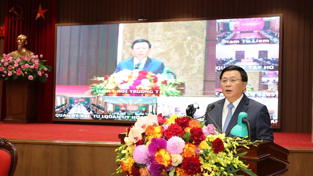Giám đốc Học viện Chính trị quốc gia Hồ Chí Minh Nguyễn Xuân Thắng nêu ba việc lớn để Hà Nội phát triển bền vững