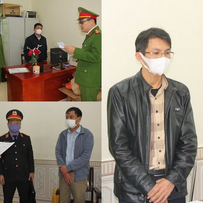 Nghệ An: Hàng loạt cán bộ xí nghiệp thủy lợi bị bắt giữ