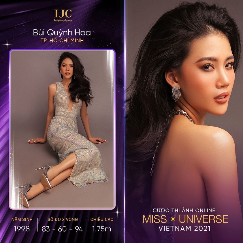 “Giải vàng” siêu mẫu Việt Nam Bùi Quỳnh Hoa dự thi Hoa hậu Hoàn vũ 2021