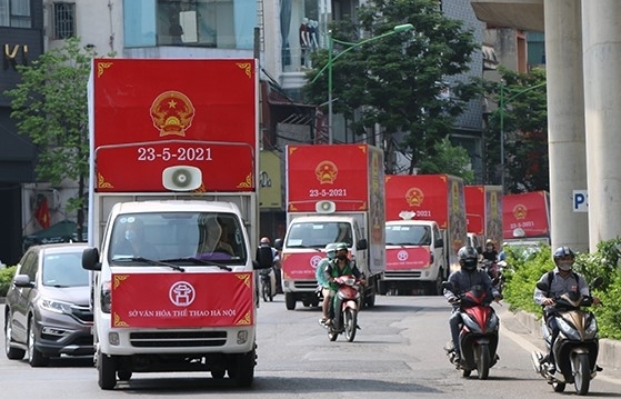 Sở Văn hóa và Thể thao Hà Nội ra quân tuyên truyền bầu cử và ứng xử văn minh