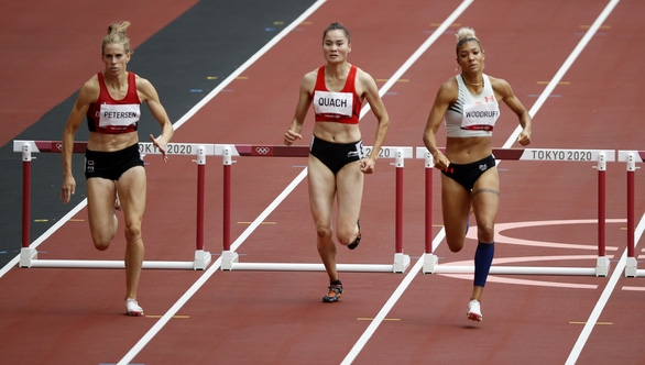 Quách Thị Lan dừng chân ở bán kết 400m vượt rào nữ Olympic 2020
