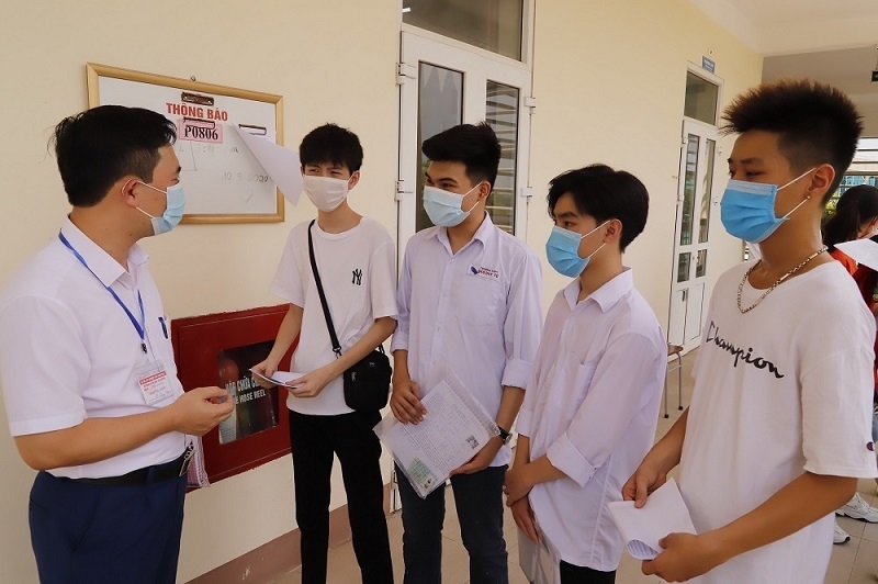 56 thí sinh của 7 tỉnh về Bắc Giang thi tốt nghiệp THPT quốc gia đợt 2