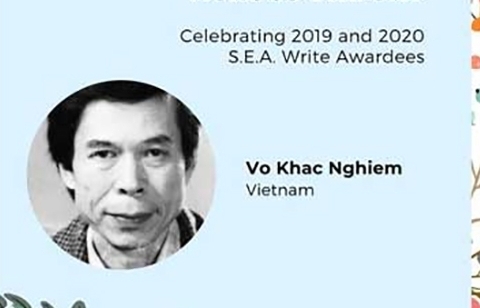 Hai tác giả Việt Nam được Giải thưởng văn học ASEAN vinh danh