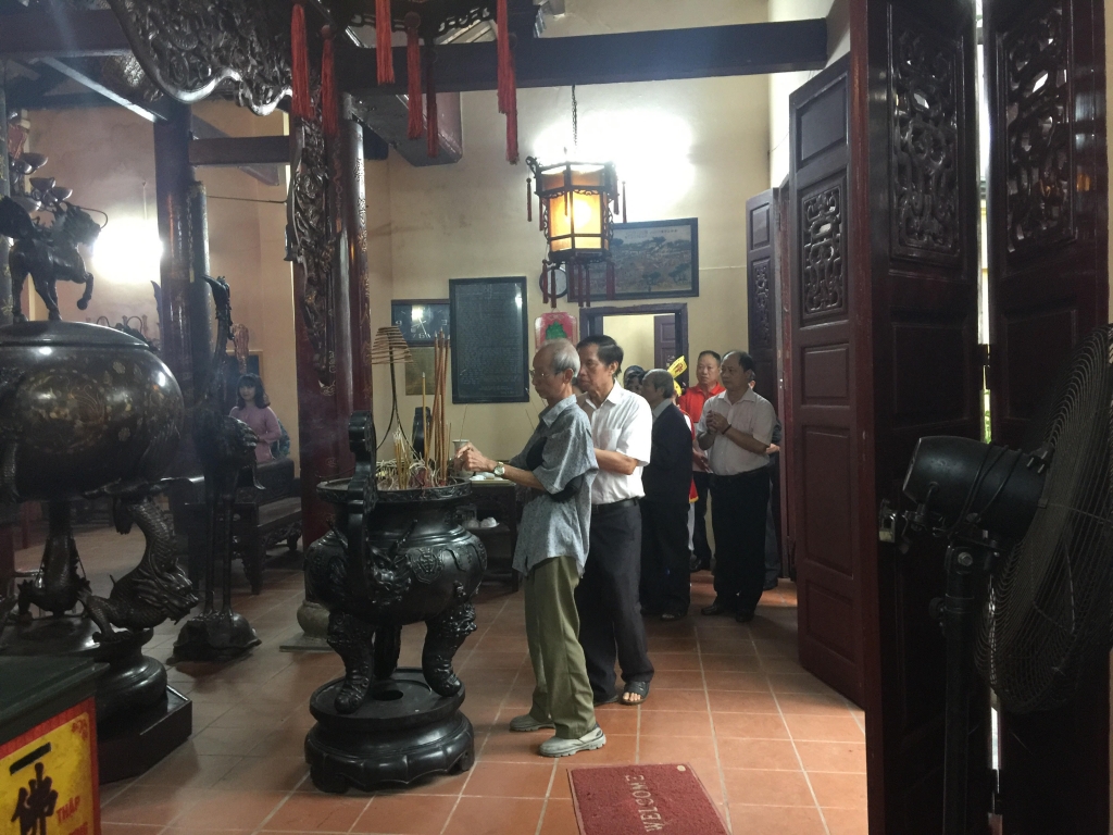 Sôi nổi ngày hội giỗ tổ làng nghề đúc đồng Ngũ Xã soi noi ngay hoi gio to lang nghe duc dong ngu xa