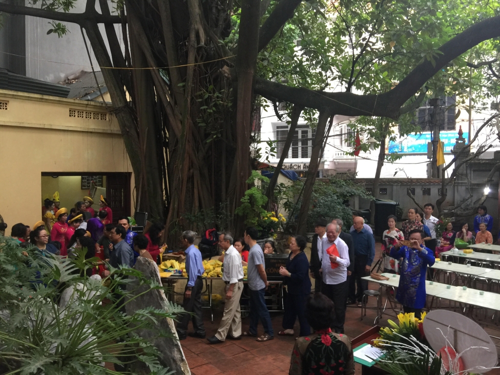 Sôi nổi ngày hội giỗ tổ làng nghề đúc đồng Ngũ Xã soi noi ngay hoi gio to lang nghe duc dong ngu xa