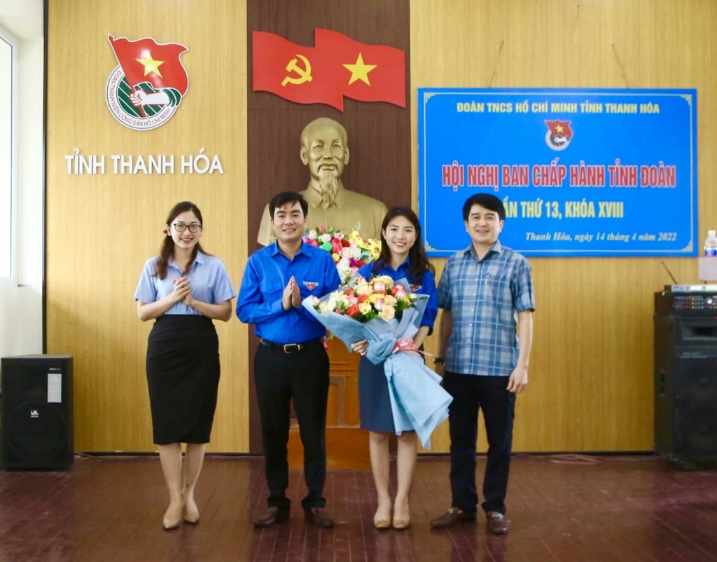 Lãnh đạo Tỉnh đoàn Thanh Hóa và Ban Dân vận Tỉnh uỷ Thanh Hóa