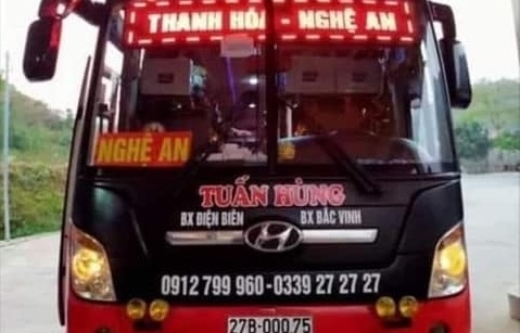 Thông báo khẩn: Tìm người đi trên xe khách Tuấn Hùng, tuyến Nghệ An - Điện Biên