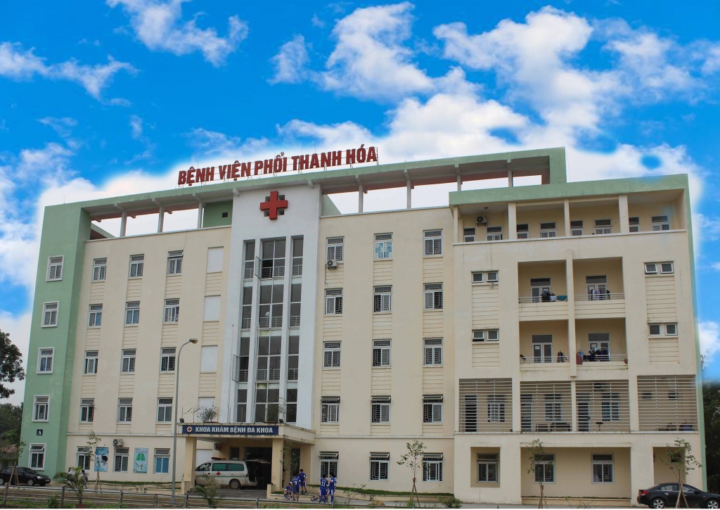 Bệnh viện Phổi Thanh Hóa nơi bệnh nhân được chuyển đến để điều trị