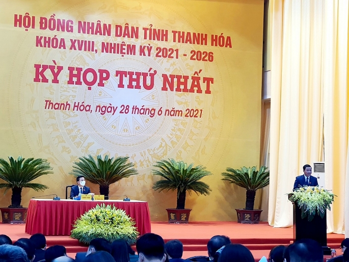 Kỳ họp thứ nhất Hội đồng nhân dân tỉnh Thanh Hóa khóa XVIII, nhiệm kỳ 2021-2026