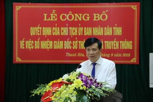 ong do huu quyet duoc bo nhiem giu chuc giam doc so thong tin va truyen thong tinh thanh hoa