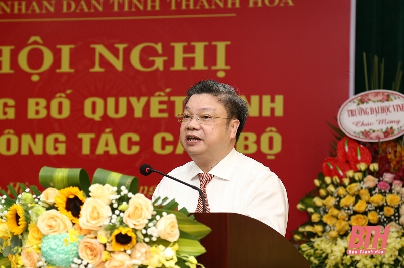 PGS.TS Bùi Văn Dũng, tân Hiệu trưởng Trường Đại Học Hồng Đức 