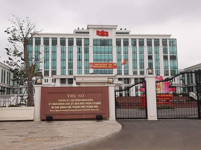 Công sở UBND TP Thanh Hóa