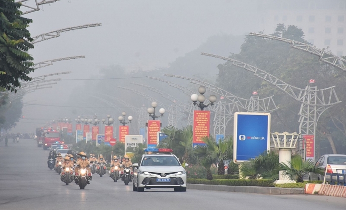 Lực lượng Công an Thanh Hóa ra quân thực hiện cao điểm