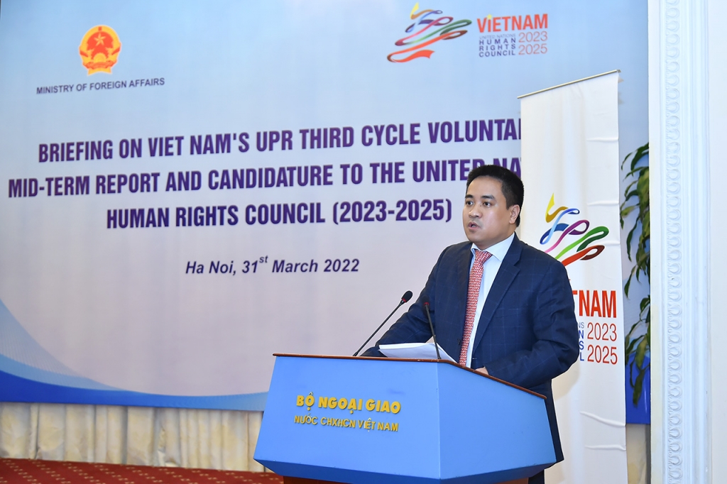 Quốc tế đánh giá cao cam kết và nỗ lực của Việt Nam trong việc thúc đẩy bảo vệ các quyền con người