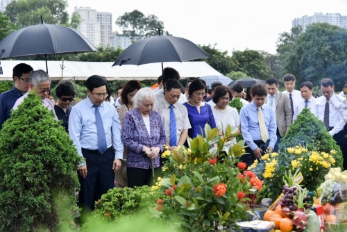 Lễ dâng hương tưởng niệm đồng chí Nguyễn Cơ Thạch