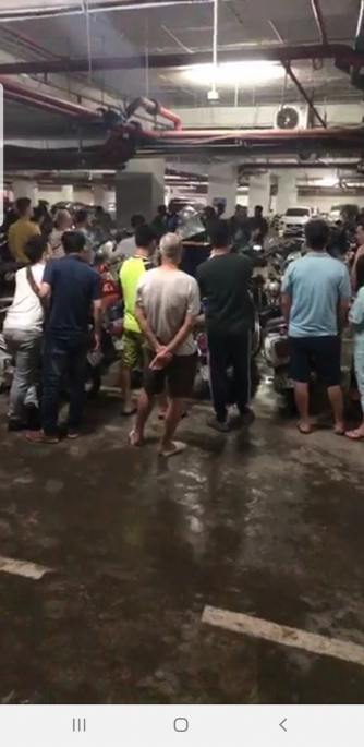 Cháy tầng hầm chung cư Hapulico: Hệ thống báo cháy bị lỗi? chay tang ham chung cu hapulico he thong bao chay bi loi