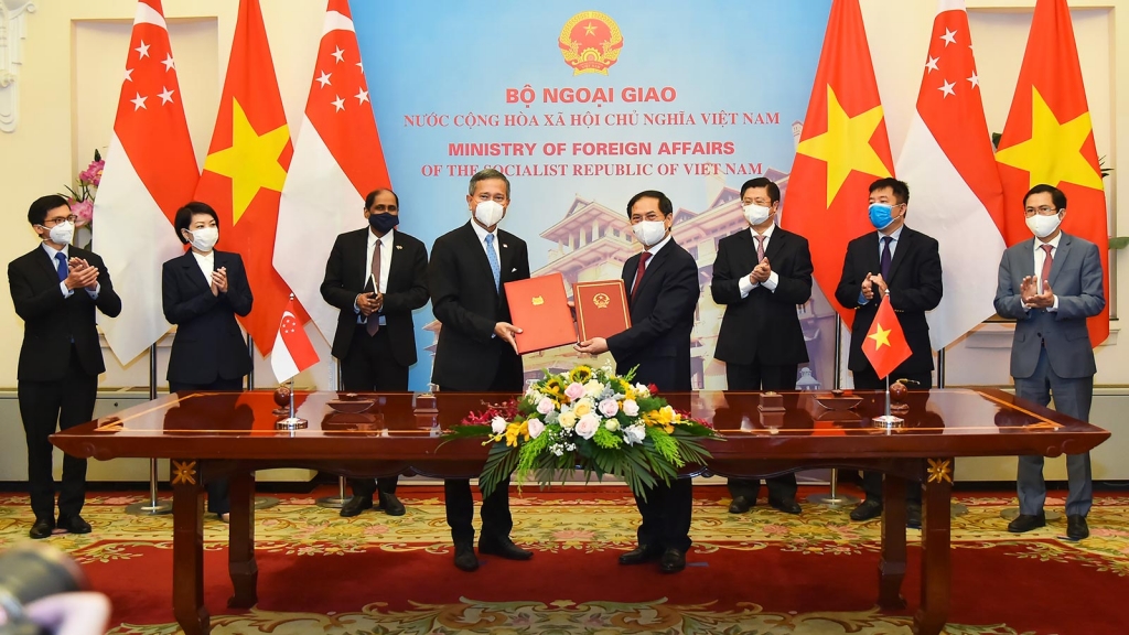 Bộ trưởng Ngoại giao Xinh-ga-po thăm chính thức Việt Nam