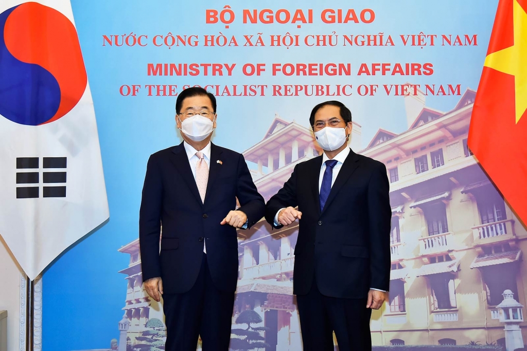 Việt Nam - Hàn Quốc ký Bản ghi nhớ về Chương trình ứng phó Covid-19