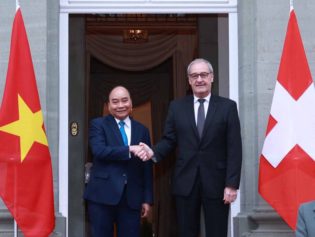 Việt Nam luôn ghi nhớ và trân trọng sự ủng hộ, giúp đỡ quý báu của Thụy Sỹ