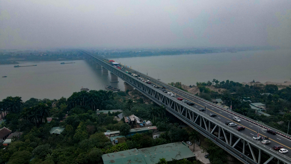 Toàn cảnh lễ thông xe cầu Thăng Long, hoàn chỉnh kết nối toàn tuyến vành đai 3 trên cao