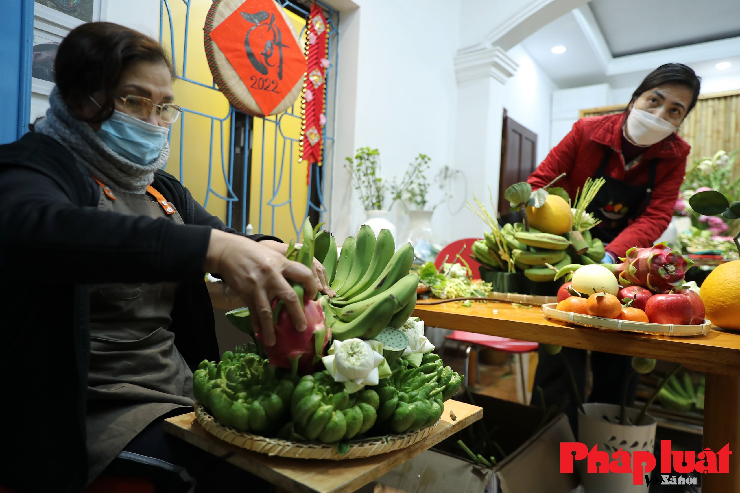 Mâm ngũ quả tiền triệu vẫn cháy hàng ngày cuối năm