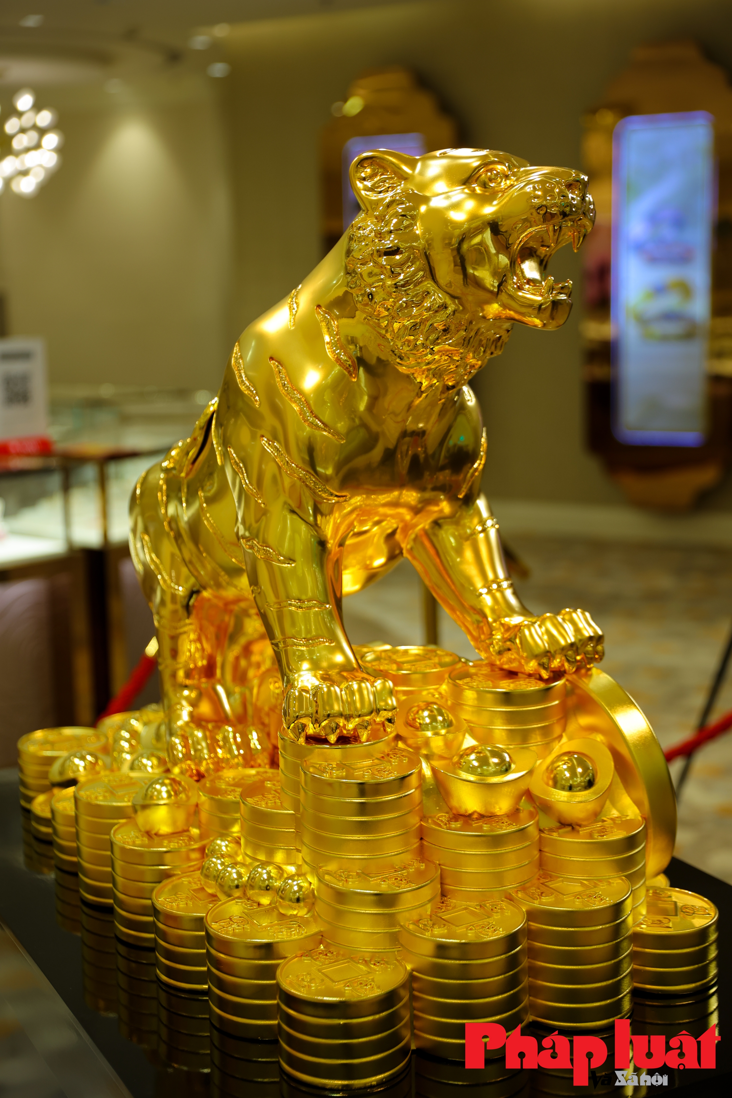 Cận cảnh bảo vật Kim Dần Vương Bảo trị giá hàng nghìn lượng vàng