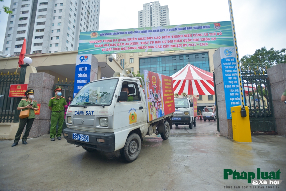 Công an Thủ đô ứng dụng công nghệ trong tuyên truyền bầu cử Quốc hội và HĐND các cấp