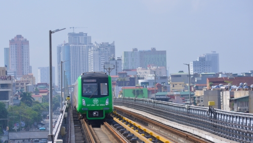 Toàn cảnh đường sắt trên cao Cát Linh - Hà Đông trước ngày chạy chính thức