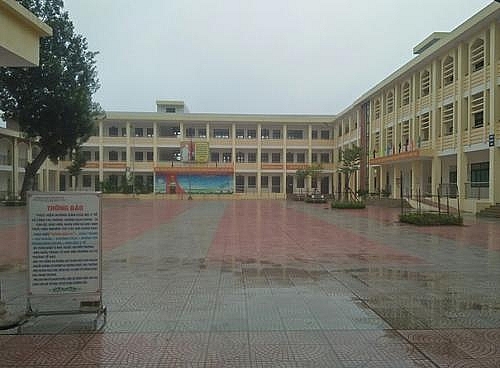Trường tiểu học xã Đồng Phú, huyện Chương Mỹ được xây dựng khang trang.