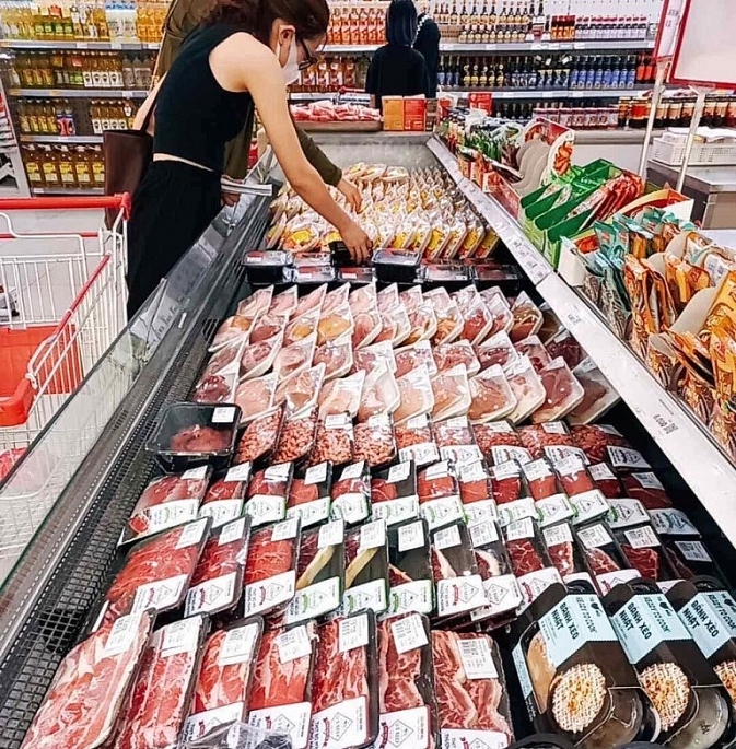 Theo số liệu của Tổng cục Hải quan, trong 6 tháng đầu năm 2021, nhập khẩu thịt lợn của Việt Nam ở mức cao đạt 80,85 nghìn tấn.(ảnh: Văn Biên) Theo số liệu của Tổng cục Hải quan, trong 6 tháng đầu năm 2021, nhập khẩu thịt lợn của Việt Nam ở mức cao đạt 80,85 nghìn tấn.(ảnh: Văn Biên)