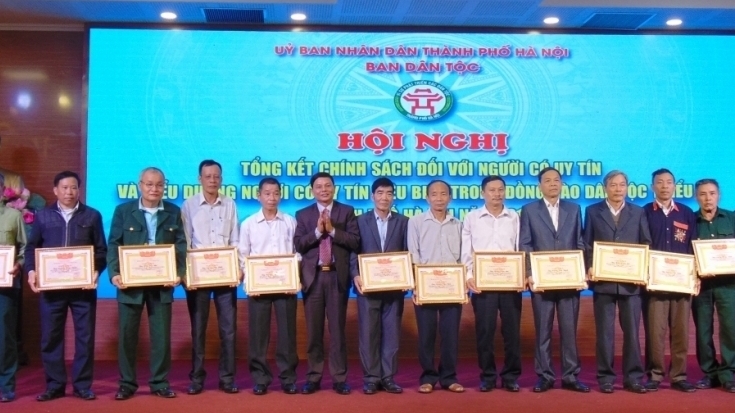 Hà Nội: Phát huy tốt vai trò của người có uy tín