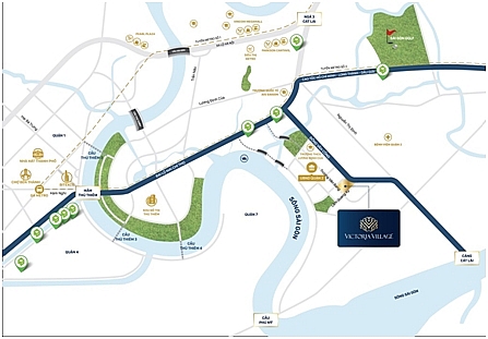 Khu dân cư phức hợp cao cấp Victoria Village - "Phố Âu" mới tại quận 2, TP HCM khu dan cu phuc hop cao cap victoria village pho au moi tai quan 2 tp hcm