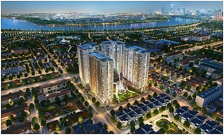 Khu dân cư phức hợp cao cấp Victoria Village - "Phố Âu" mới tại quận 2, TP HCM khu dan cu phuc hop cao cap victoria village pho au moi tai quan 2 tp hcm