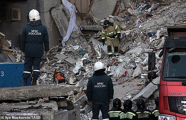 Vụ nổ sập chung cư ở Nga: Số người chết tăng lên 27 người vu no sap chung cu o nga so nguoi chet tang len 27 nguoi